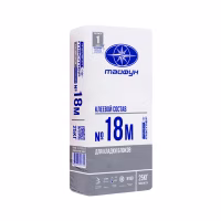 Клей для блоков Тайфун-Мастер № 18М Зима 25 кг, РБ