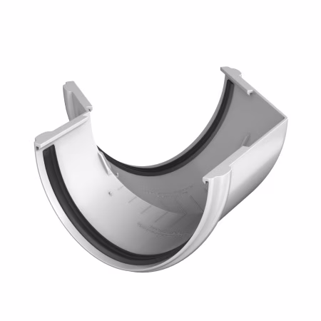 Угол желоба 135° ТехноНиколь ПВХ, белый