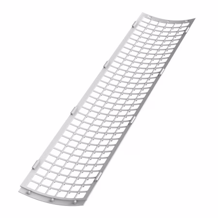 Решетка желоба защитная ТехноНиколь ПВХ, белый, 0.6м.п.