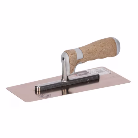 Гладилка нерж. венец. 200мм, кожа /126520-L/ Olejnik