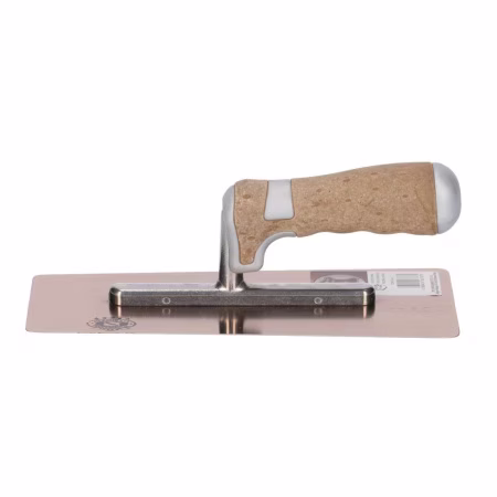 Гладилка нерж. венец. 200мм, кожа /126520-L/ Olejnik