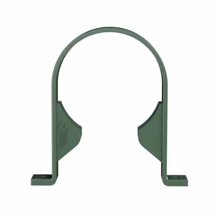 Хомут трубы ТехноНиколь ПВХ, зеленый