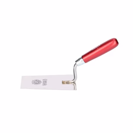 Кельма нерж. трепециевидная широкая 140мм ручка дерево /122114/ Olejnik