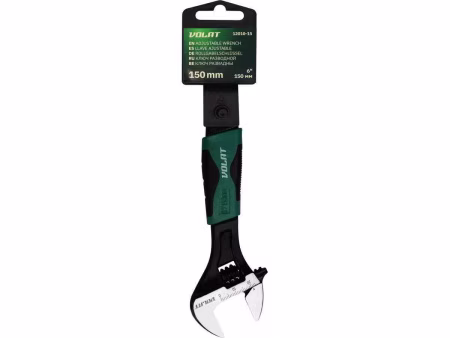 Ключ разводной 150мм, раскрытие губок 20мм (12010-15), ВОЛАТ