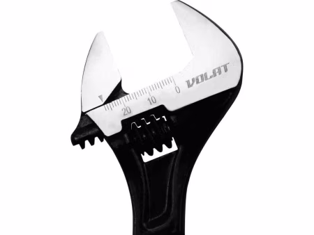 Ключ разводной 200мм, раскрытие губок 25мм (12010-20), ВОЛАТ