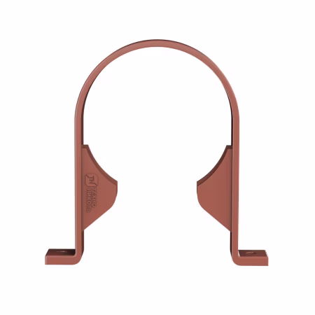 Хомут трубы ТехноНиколь ПВХ, красный