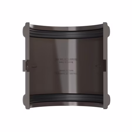 Соединитель желоба ТехноНиколь ПВХ, темно-коричневый