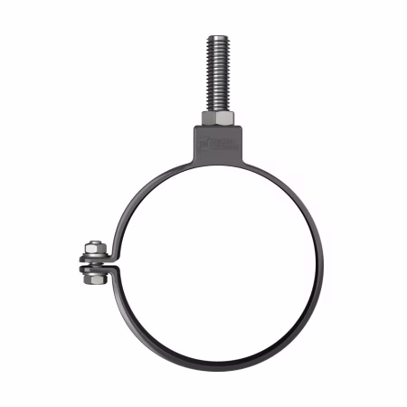 Хомут трубы универсальный ТехноНиколь ПВХ L=180мм, черный