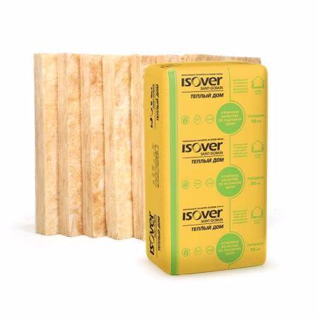 Утеплитель Vetonit Warm House Slab "Теплый дом" 100x610x1170 мм (4,99 м.кв). РФ.