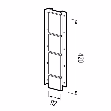 Планка универсальная ТехноНиколь, Песчаник, светло-серый