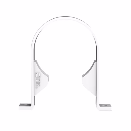 Хомут трубы ТехноНиколь ПВХ, белый