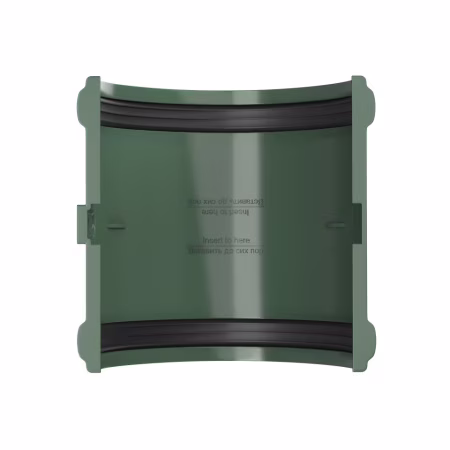 Соединитель желоба ТехноНиколь ПВХ, зеленый