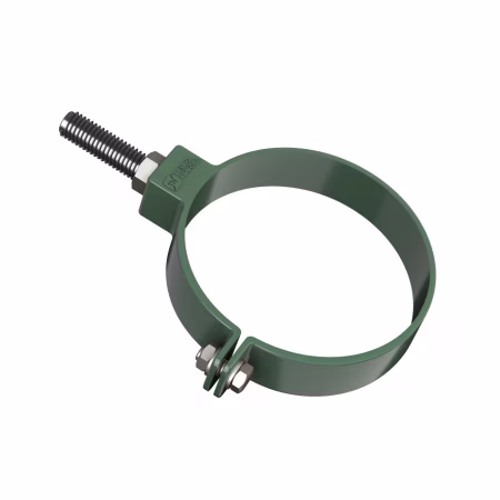 Хомут трубы универсальный ТехноНиколь ПВХ L=180мм, зеленый