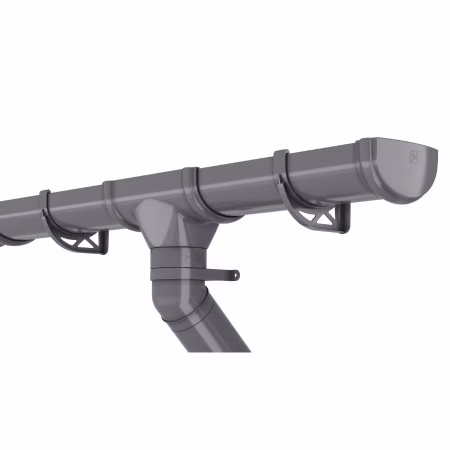 Хомут трубы ТехноНиколь Оптима (D120/80), серый