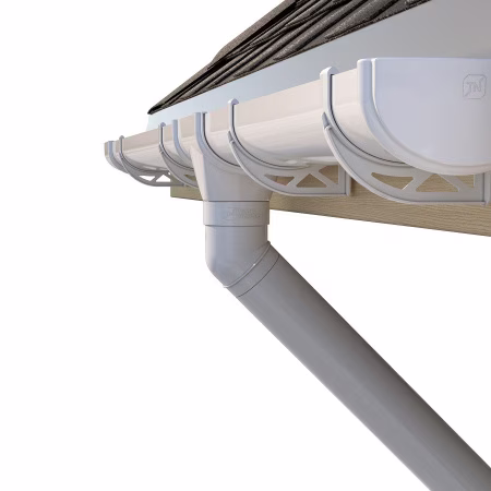 Труба ТехноНиколь Оптима (D120/80), белый, 2м.