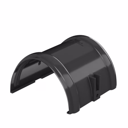 Соединитель желоба ТехноНиколь ПВХ, черный