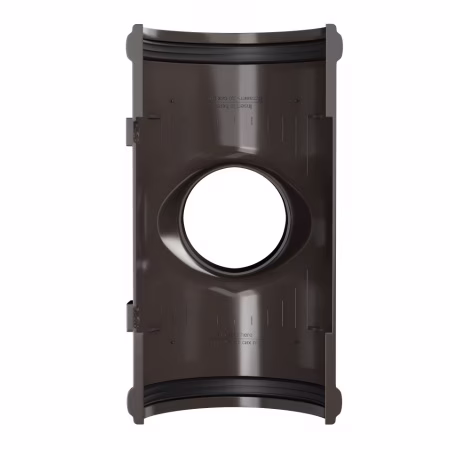 Воронка желоба ТехноНиколь ПВХ, темно-коричневый