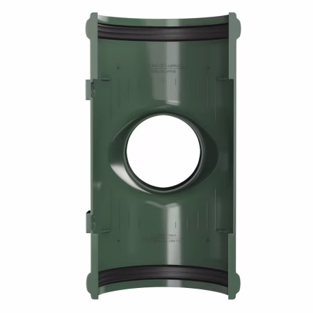 Воронка желоба ТехноНиколь ПВХ, зеленый