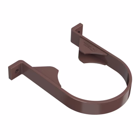 Хомут трубы ТехноНиколь ПВХ, коричневый