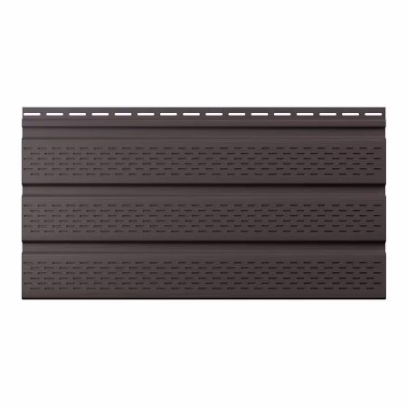 Софит ТехноНиколь полностью перфорированный, пекан, 3м.