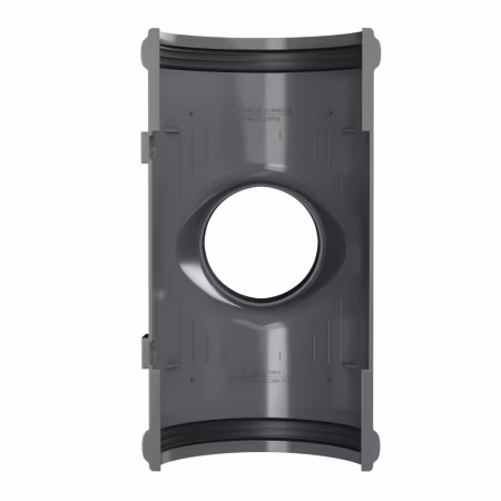 Воронка желоба ТехноНиколь ПВХ, серый