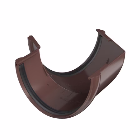 Угол желоба 135° ТехноНиколь ПВХ, коричневый