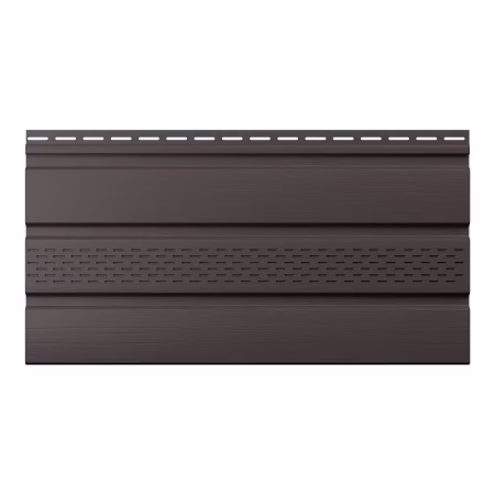 Софит ТехноНиколь частично перфорированный, пекан, 3м.