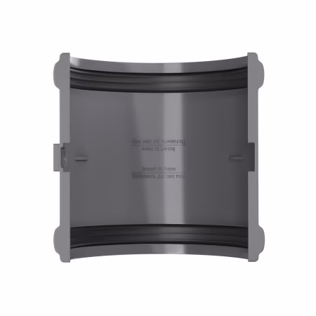 Соединитель желоба ТехноНиколь ПВХ, серый