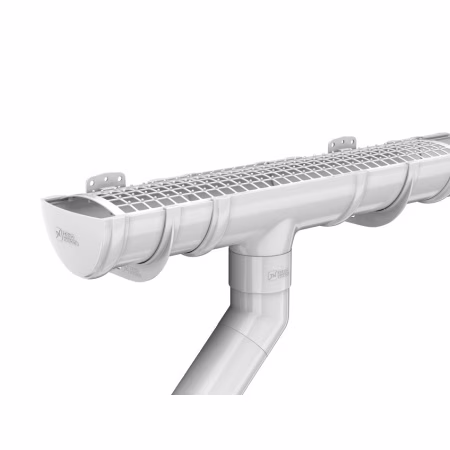 Хомут трубы ТехноНиколь ПВХ, белый