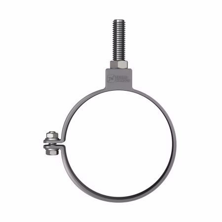 Хомут трубы универсальный ТехноНиколь ПВХ L=140мм, серый