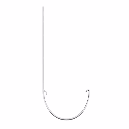 Кронштейн желоба ТехноНиколь ПВХ, металлический, белый