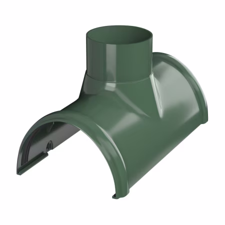 Воронка желоба ТехноНиколь ПВХ, зеленый