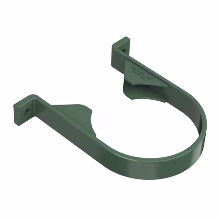 Хомут трубы ТехноНиколь ПВХ, зеленый
