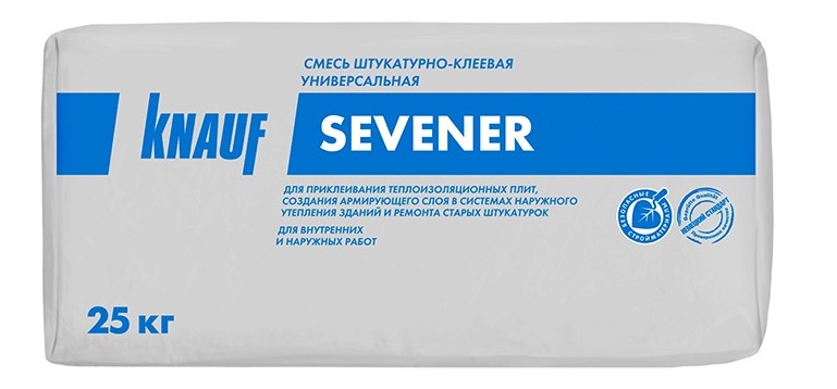 Клей для теплоизоляционных плит KNAUF Севенер, 25кг (36) (97694)