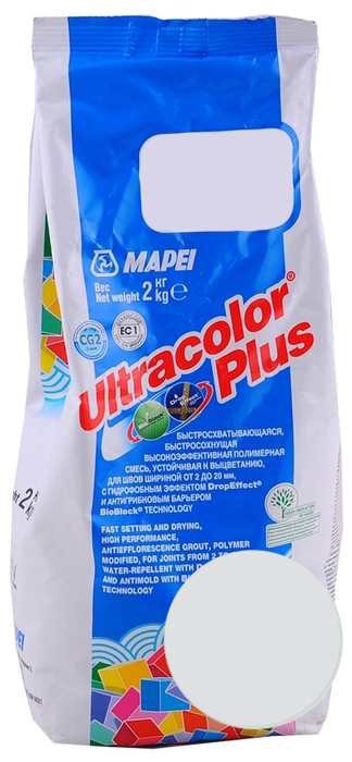 MAPEI Ultracolor Plus Фуга № 111 светло-серый 2кг. РФ