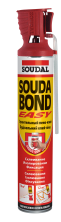 Клей-пена строительная полиуретановая бытовая Soudal SOUDABOND Easy Genius Gun 750мл (146042)
