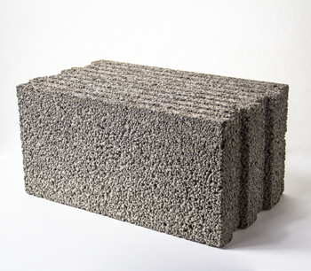 Блок стеновой керамзитобетон ТермоКомфорт 490х300х240мм. Новолукомль