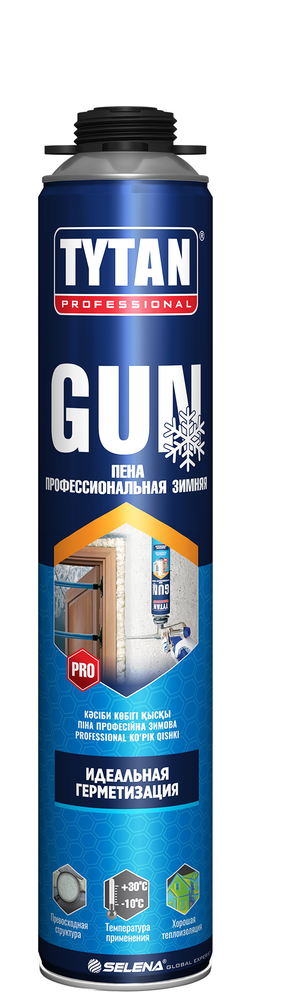 Пена Tytan GUN профессиональная (зима). 750мл