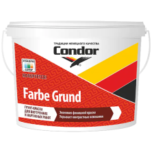 Грунт - краска Condor Farbe Grund в/д укрывающая белая, 15кг. РБ