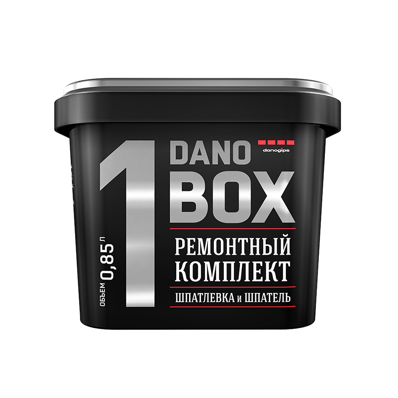 Ремонтный комплект DanoBOX1 . Шпатлевка и шпатель. 1кг