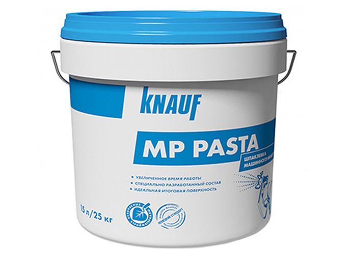 Шпатлевка Knauf МР Pasta для машинного нанесения, 25 кг. РФ