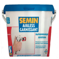 Шпатлевка Semin AIRLESS GARNISSANT (синяя крышка) выравнивающая для безвоздушного нанесения 20кг. РФ Шпатлевка Semin AIRLESS GARNISSANT (синяя крышка) выравнивающая для безвоздушного нанесения 20кг. РФ