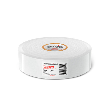 Лента бумажная для швов 52мм х 100м Danogips. РФ Лента бумажная для швов 52мм х 100м Danogips. РФ