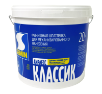 Шпатлевка Semin AIRLESS CLASSIC (белая крышка) финишная для безвоздушного нанесения, 20кг. РФ Шпатлевка Semin AIRLESS CLASSIC (белая крышка) финишная для безвоздушного нанесения, 20кг. РФ